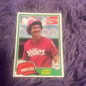 1981 Larry Bowa Baseball Card
